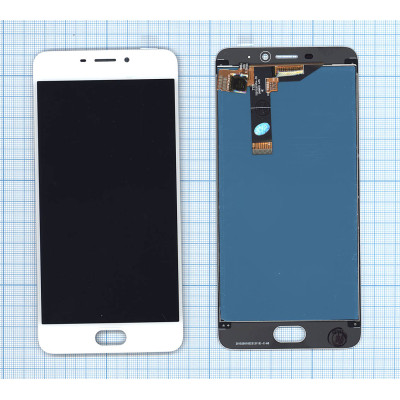 Дисплей для Meizu M6 белый