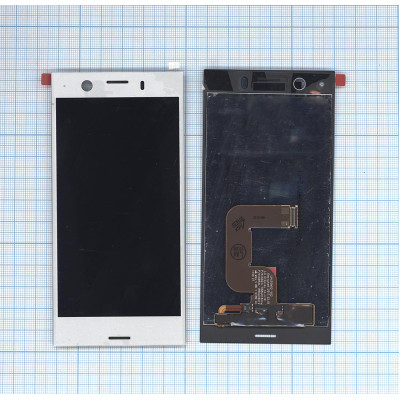 Дисплей для Sony Xperia XZ1 Compact серебристый