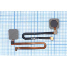 Шлейф со сканером отпечатка пальца для Xiaomi Mi 5S Plus черный