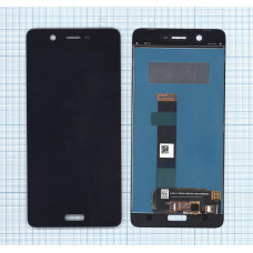 Дисплей для Nokia 5 черный