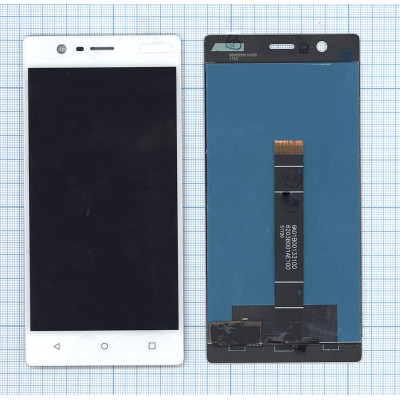 Дисплей для Nokia 3 белый