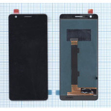 Дисплей для Nokia 3.1 черный