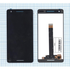 Дисплей для Nokia 2.1 черный