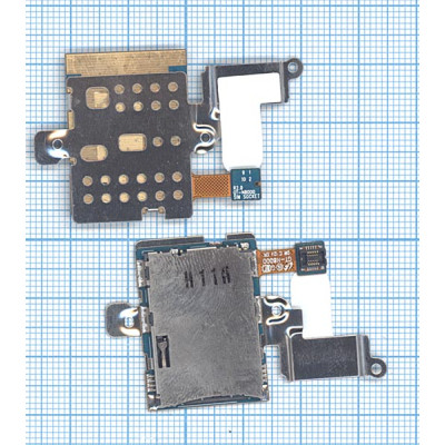 Слот Sim-карты для Samsung GT-N8000 Galaxy Note 10.1