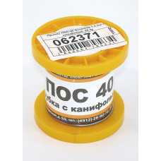 Припой ПОС-40 диаметр 1,5 мм с канифолью  50 гр