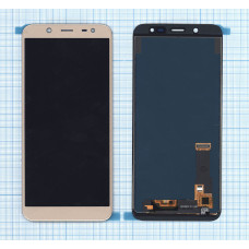 Дисплей для Samsung Galaxy J6 2018 SM-J600F (TFT) золотой