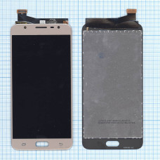 Дисплей для Samsung Galaxy J7 Prime SM-G610 золотой