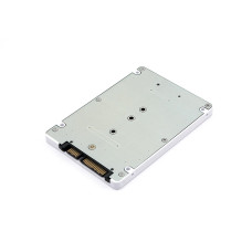 Бокс для SSD диска M2 с выходом SATA пластиковый, белый