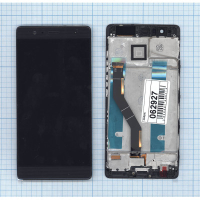 Дисплей для Huawei P9 Plus TFT черный с рамкой