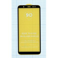 Защитное стекло для Samsung Galaxy J8 (2018) черное