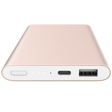 Универсальный внешний аккумулятор для Xiaomi Mi Pro PLM03ZM (10000mAh) Type-C Rose-Gold