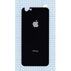 Защитное заднее стекло для iPhone 6/6S черное Защитное заднее стекло для iPhone 6/6S черное