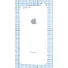 Защитное заднее стекло для iPhone 6/6S Plus белое Защитное заднее стекло для iPhone 6/6S Plus белое