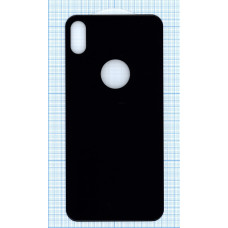 Защитное заднее стекло для iPhone XS Max черное Защитное заднее стекло для iPhone XS Max черное