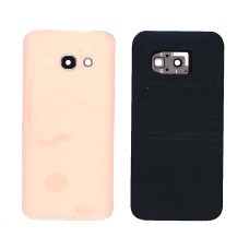 Задняя крышка для Samsung A320 Galaxy A3 (2017) розовая