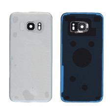 Задняя крышка для Samsung G935F Galaxy S7 Edge серебристая