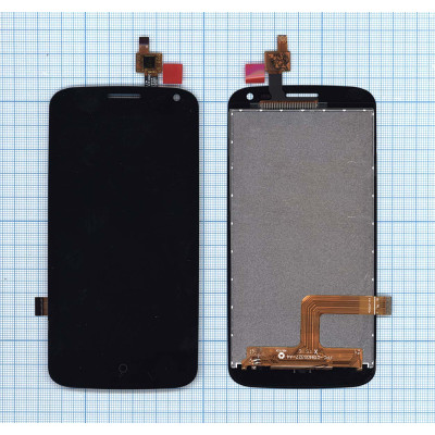 Дисплей для ZTE Blade Q Lux черный