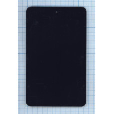 Модуль (матрица + тачскрин) для Dell Venue 7 T01C 3730 3740 черный с рамкой