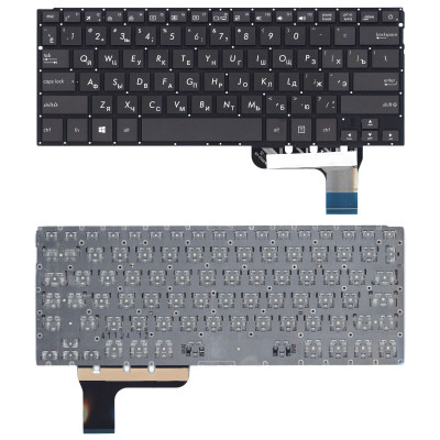 Клавиатура для ноутбука Asus ZenBook UX303U черная с подсветкой