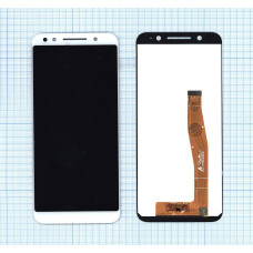 Дисплей для Alcatel 3 5052 белый