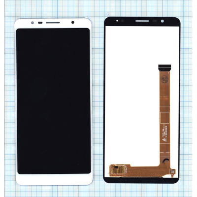 Дисплей для Alcatel 3C 5026D белый