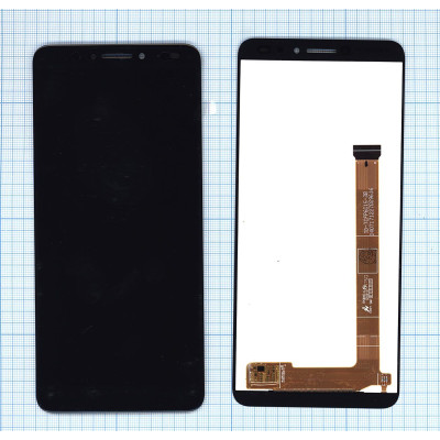 Дисплей для Alcatel 3V 5099D черный