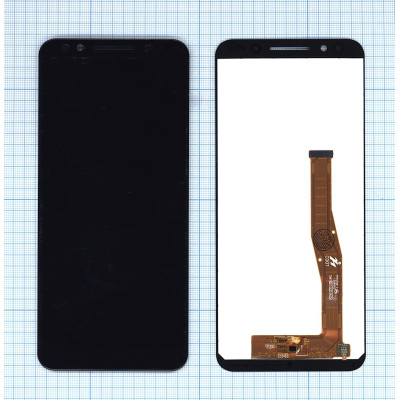 Дисплей для Alcatel 3X 5058(IY) черный