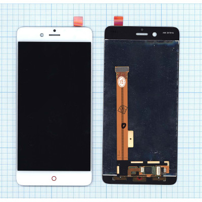 Дисплей для ZTE Nubia Z17 mini белый