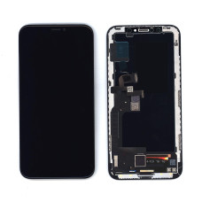 Дисплей для Apple iPhone X в сборе с тачскрином (OLED HE) черный
