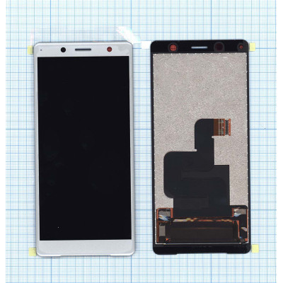 Дисплей для Sony Xperia XZ2 Compact (H8324) серебристый