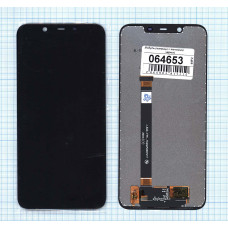 Дисплей для Nokia 8.1 черный