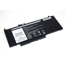 Аккумуляторная батарея для ноутбука Dell Latitude E5450 (G5M10) 51Wh 7.4V черная OEM