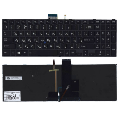 Клавиатура для ноутбука Toshiba Tecra A50-C черная