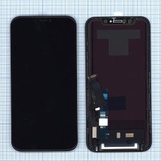 Дисплей для iPhone XR в сборе с тачскрином (Hancai TFT) черный