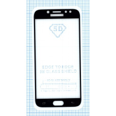 Защитное стекло для Samsung Galaxy J7 черное
