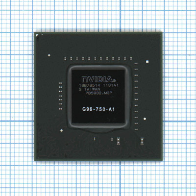 Чип nVidia G96-750-A1 GeForce 9600M GT 128bit 256MB 