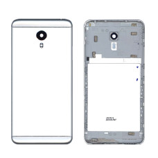 Задняя крышка для Meizu M3 Note L681H серебристая