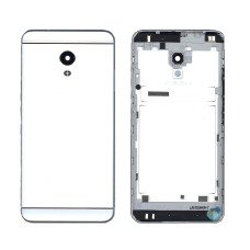 Задняя крышка для Meizu M5s серебристая