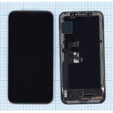 Дисплей для iPhone X в сборе с тачскрином (Amoled Tianma) черный