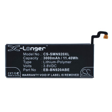 Аккумулятор CS-SMN920XL EB-BN920ABE для Samsung Galaxy Note 5, Note 5 Duos 3.8V / 3000mAh / 11.40Wh
