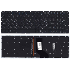 Клавиатура для ноутбука Acer Aspire VN7-593G черная с подсветкой