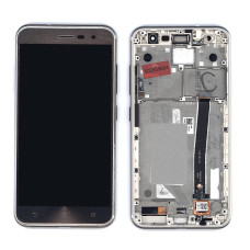 Дисплей для Asus ZenFone 3 ZE552KL золотой с рамкой уценка Б/У