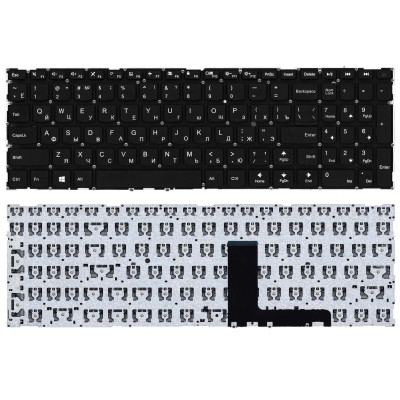 Клавиатура для ноутбука Lenovo IdeaPad 310-15ISK черная (версия 2)
