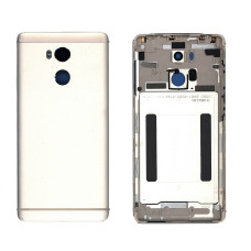 Задняя крышка для Xiaomi Redmi 4 pro золотая c датчиком распознавания отпечатка пальца