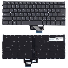 Клавиатура для ноутбука Lenovo IdeaPad 720S-13 черная с подсветкой