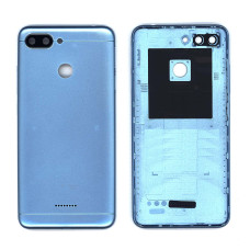 Задняя крышка для Xiaomi Redmi 6 голубая