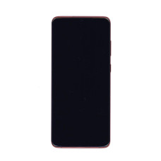 Дисплей для Samsung Galaxy S20+ SM-G985F красный с рамкой