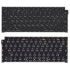 Клавиатура для ноутбука MacBook Air 13 Retina A1932 Late 2018 Mid 2019  плоский Enter черная