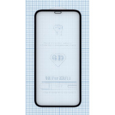 Защитное стекло 6D для Apple iPhone 11 черное