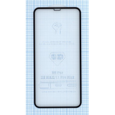Защитное стекло 6D для Apple iPhone 11 Pro Max черное